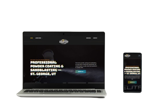 Elite Powder Coating Screenshot